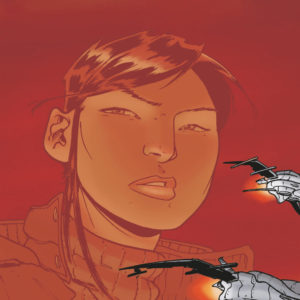 Leading Lady in Drone Comcbook Series