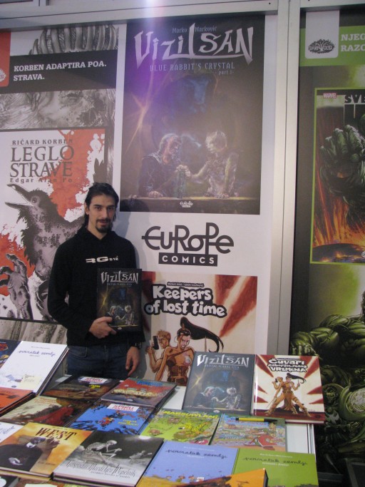 Europe Comics at the Belgrade Book Fair Europe Comics