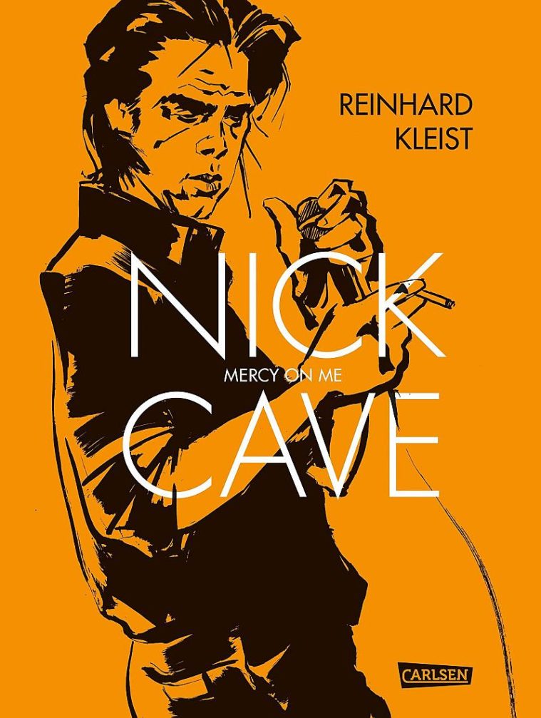 "Nick Cave, Mercy on Me" by Reinhard Kleist (Carlsen Verlag)