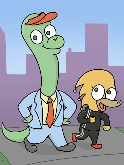 Dennis the Dino Webtoon Factory Europe Comics