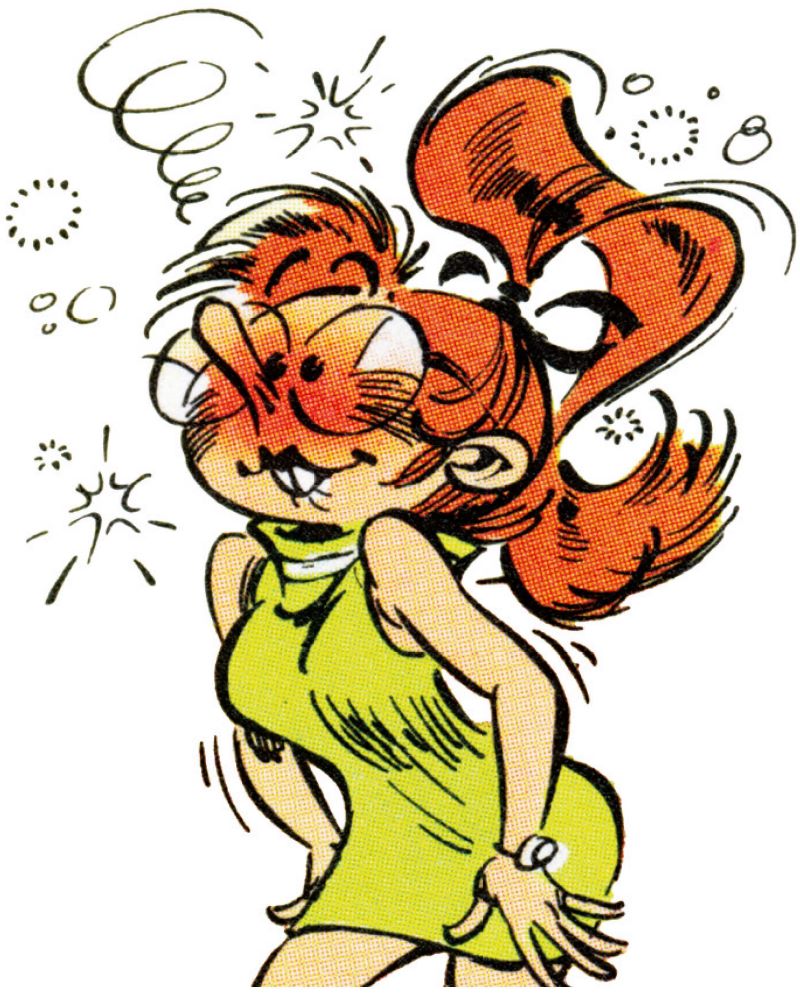 Gaston Lagaffe Moiselle Jeanne