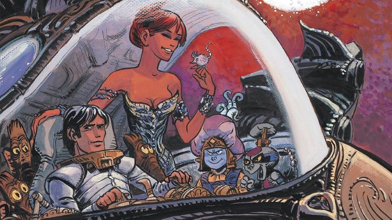 Laureline & Valerian European Comics SF