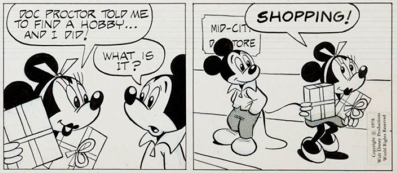 Minnie Disney Mickey Comics