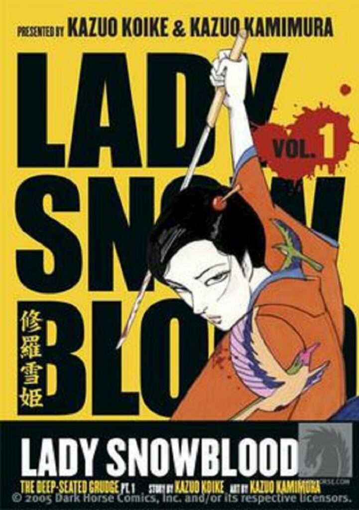 Lady Snowblood seinen Manga Geisha