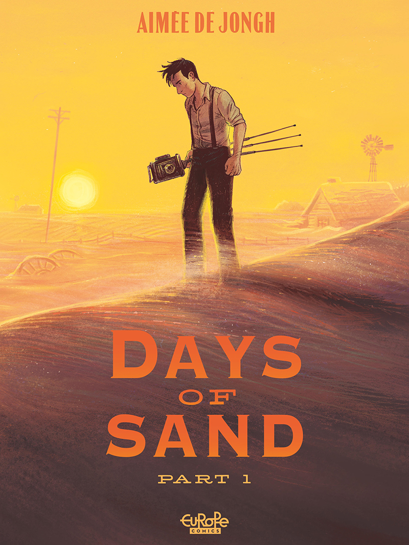 Days of Sand Part 1 Cover by Creator Comics Artist Aimée de Jongh