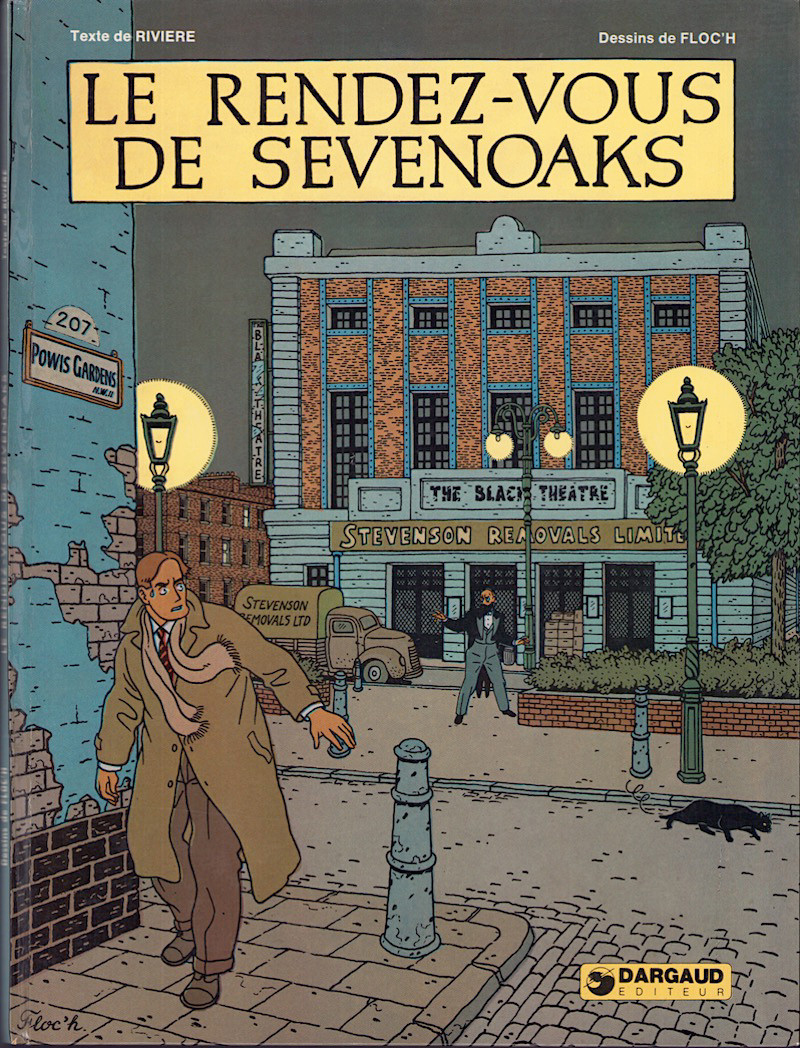 Le Rendez-vous de Sevenoaks Rendezvous in Sevenoaks cover floc'h riviere cover dargaud