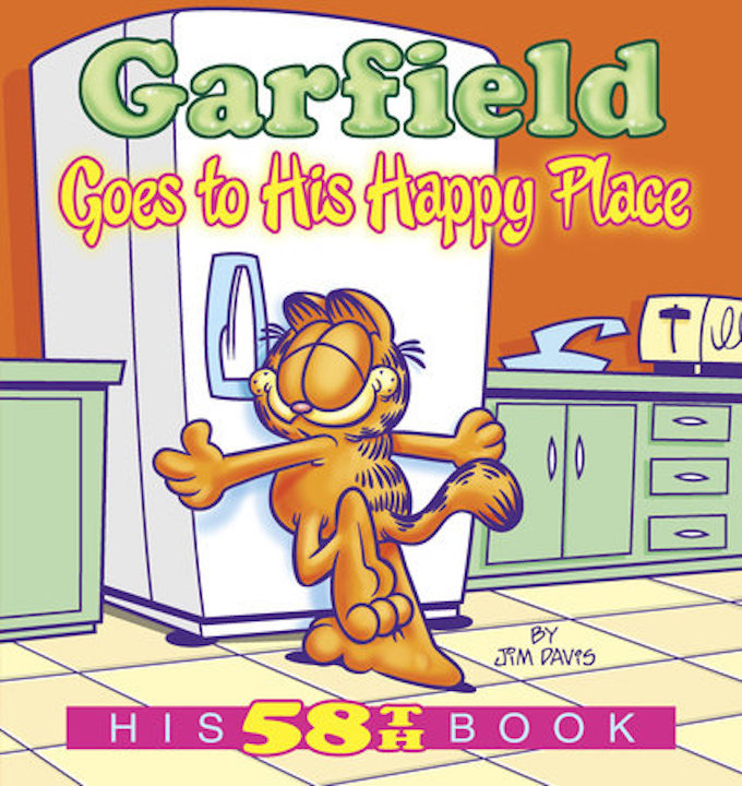 Garfield cover Europe Comics