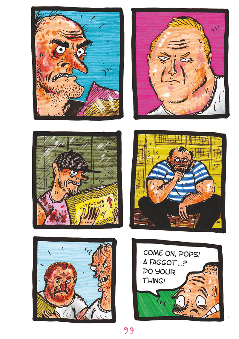 Nationalist Love Nacjolove Comics Graphic Novel Comic book by Jakub Topor Comic Artist Creator