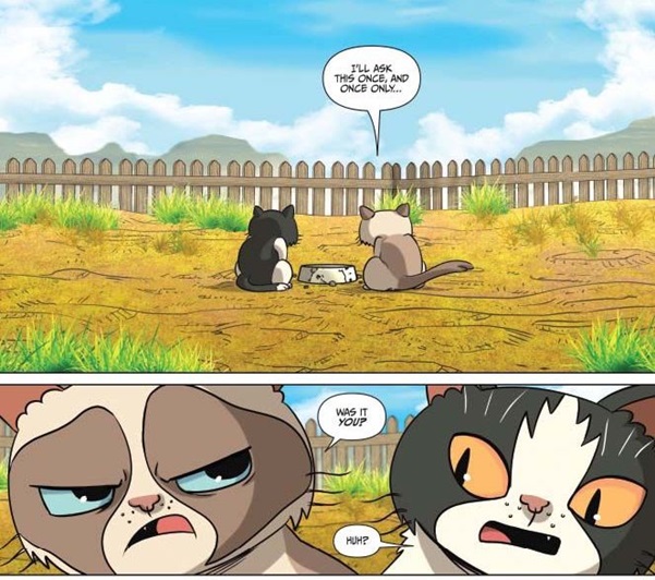 Grumpy Cat Europe Comics