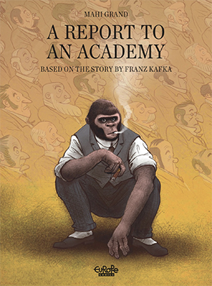 A Report to An Academy Cover Comics Comic Book Graphic Novel Kafka Grand Mahi
