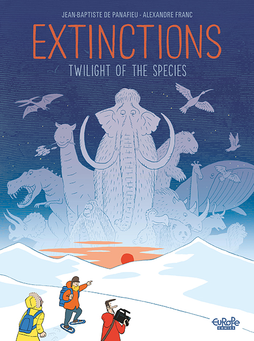 Extinctions Twilight of the Species Graphic novel European Comics Comic book cover