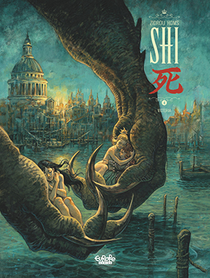 Shi Graphic Novel European Comics series Graphic Novel Book cover