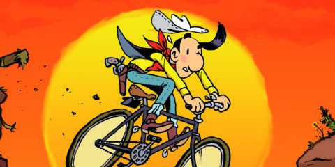 Lucky Luke Saddles Up Mawil European Comics Comc book Graphic novel
