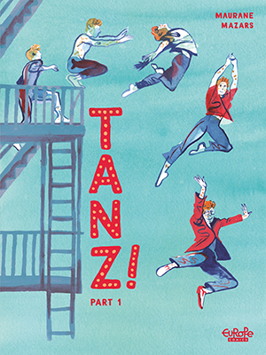 Tanz Comic Book Cover European Comics Graphic Novel