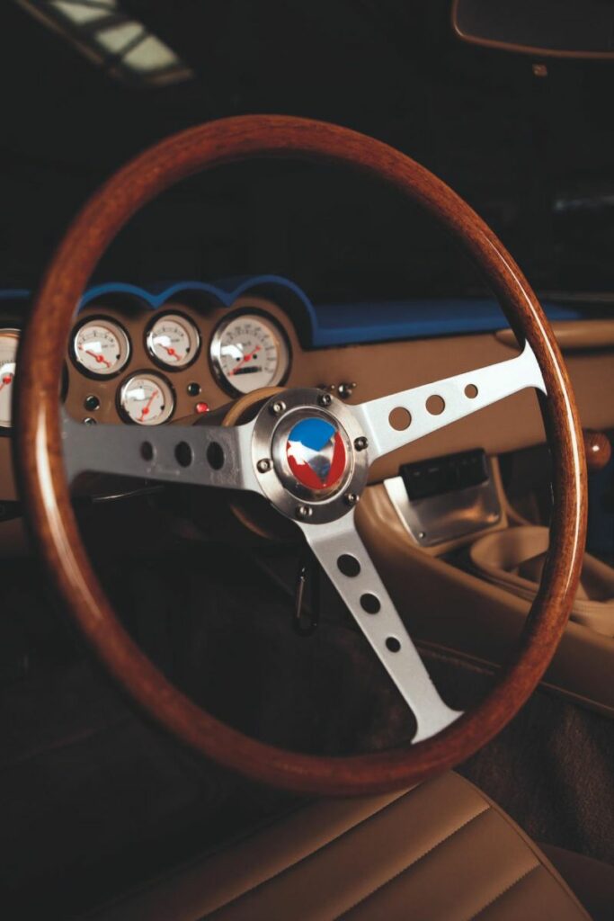 Steering wheel of the Vaillante GT