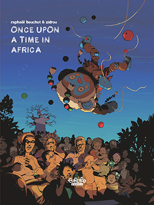 African Trilogy Once Upon A Time Cover Comics Comic Book Graphic Novel