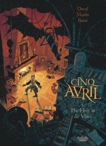 Cinq Avril the Heir Of Da Vinci European Comics