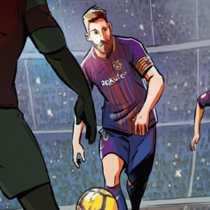 FC Barcelona Messi Sports reading List Comics graphic novels