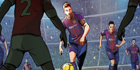 FC Barcelona Messi Sports reading List Comics graphic novels